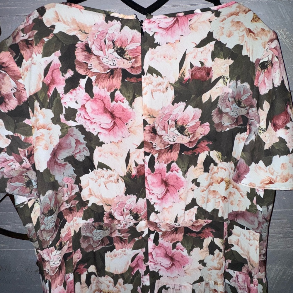 Chico’s Black Label Floral Maxi Dress - Picture 4 of 5